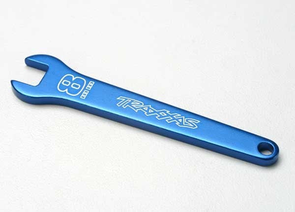 Traxxas 5478 - Flat Wrench 8mm (Blue-Anodized Aluminum)