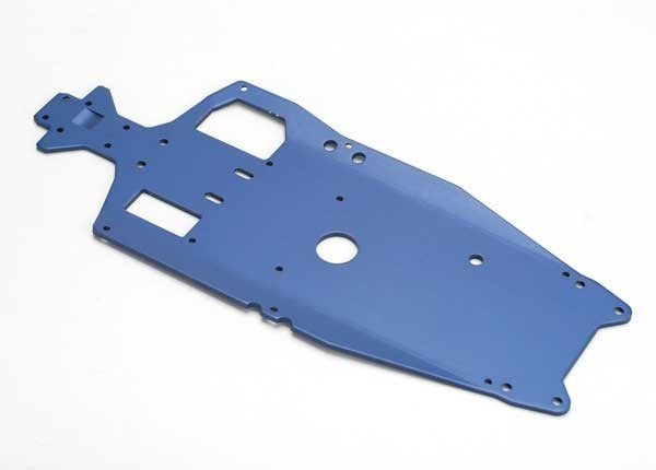 Traxxas 5522 - Chassis 6061-T6 Aluminum (3Mm) (Anodized Blue)/ Adhesi