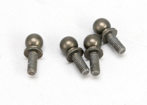 Traxxas 5529X - Ball Studs Aluminum Hard-Anodized Teflon-Coated (4) (use for inner camber link mounting)