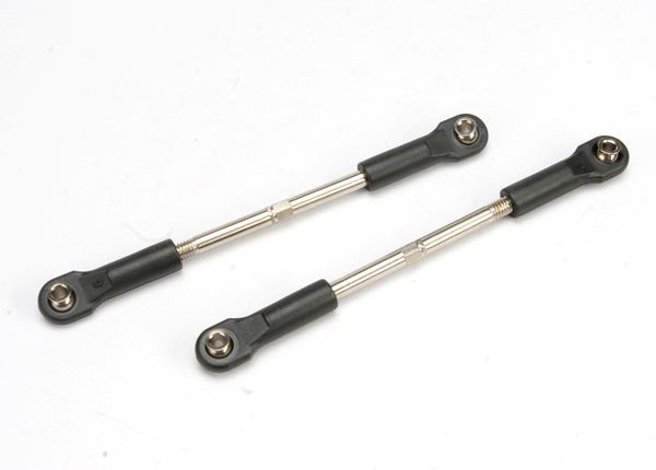 Traxxas 5538 - Turnbuckles Toe-Links 61Mm (Front Or Rear) (2) (Assembled with rod ends and hollow balls)