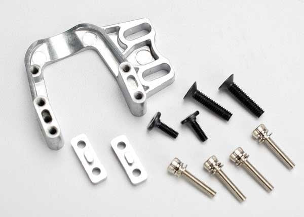 Traxxas 5560 - Engine Mount/ Engine Mount Spacers (2)/ 3X15 Cs With Washers (4)/ 4x18 BCS (2)/ flat-head engine mount screws 3x10 (2)