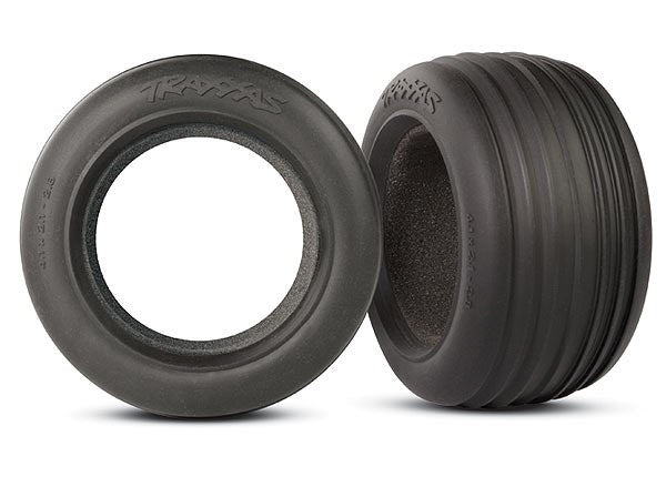 Traxxas 5563 - Tires Ribbed 2.8" (2)/ Foam Inserts (2)