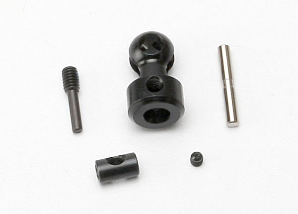 Traxxas 5653 - Differential CV output drive (machined steel) (1)/ screw pin (with threadlock) (1)/ cross pin (1)/ drive pin (1)