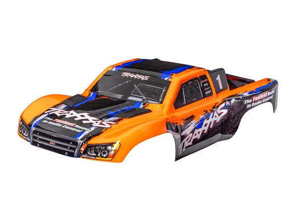 Traxxas 5850-ORNG BODY SLASH 4X4 ORNG CLIPLESS