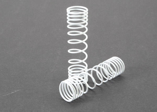 Traxxas 5858 - Springs Rear (White) (Progressive Rate) (2)