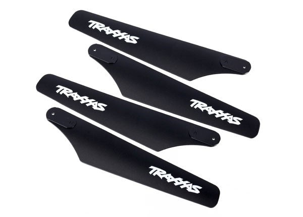 Traxxas 6316 - Rotor Blade Set Upper & Lower (Black) (4)