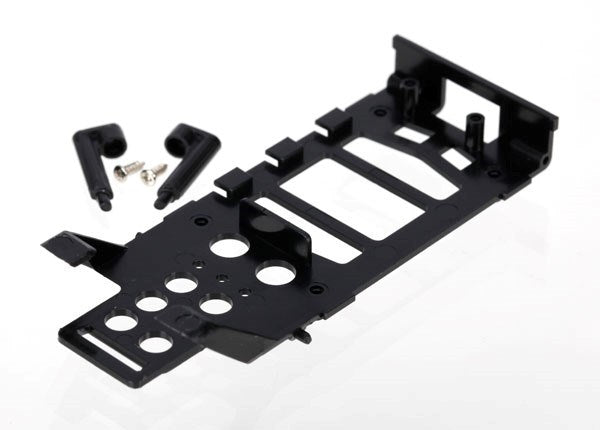 Traxxas 6326 - Main frame battery holder (1)/ canopy mounting posts (2)/ screws (2)