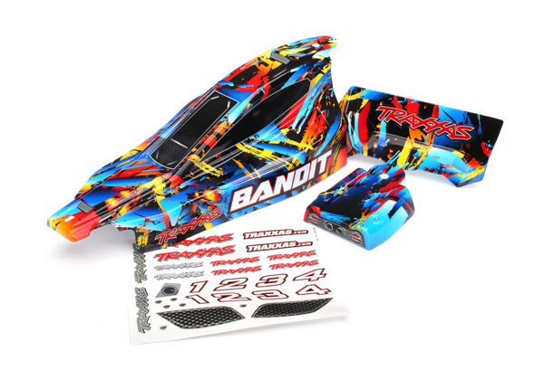 Traxxas 2448 Body Bandit Rock n' Roll (Painted Decals Applied)