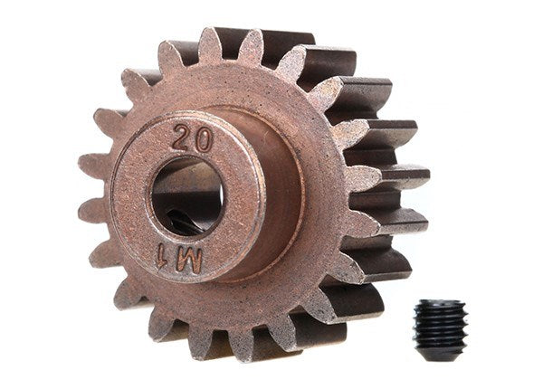 Traxxas 6494X - Gear 20-T Pinion (1.0 Metric Pitch) (Fits 5Mm Shaft)/ Set Screw