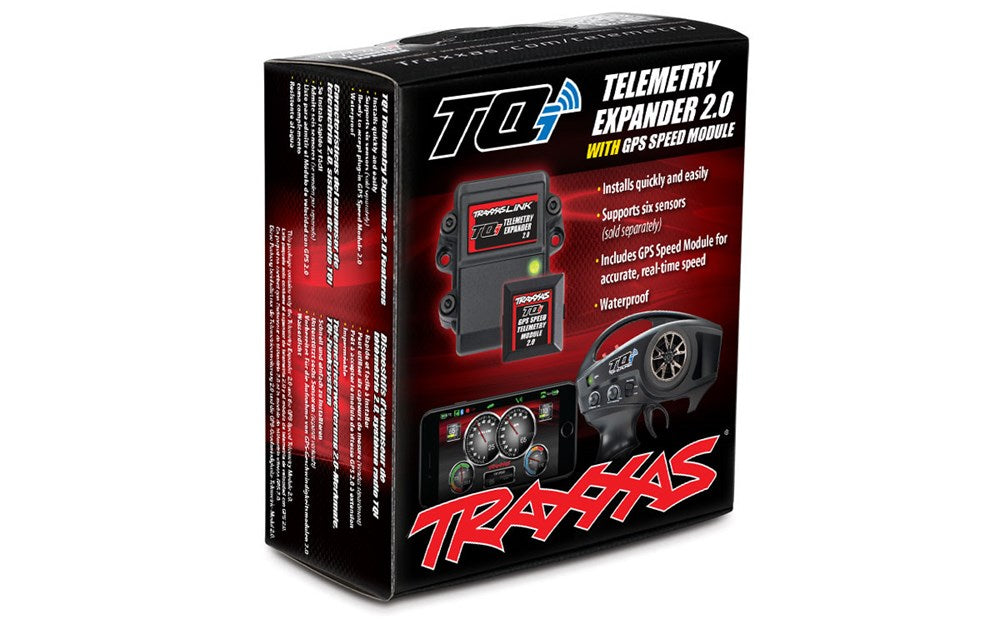 Traxxas 6550X Telemetry expander 2.0 TQi radio system (compatible only with #6551X GPS module)