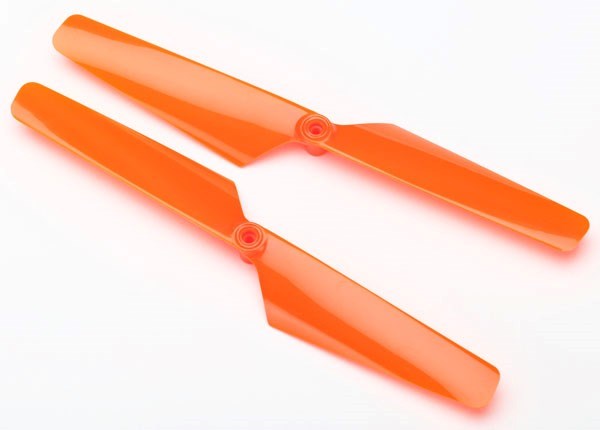 Traxxas 6630 - Rotor blade set orange (2)/ 1.6x5mm BCS (2)
