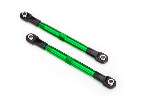 Traxxas 6742G Toe links (TUBES green-anodized 7075-T6 aluminum stronger than titanium)