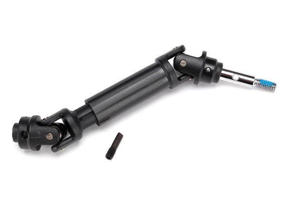Traxxas 6760 - Driveshaft assembly front heavy duty (1) (left or right) (fully assembled ready to install)/ screw pin (1)