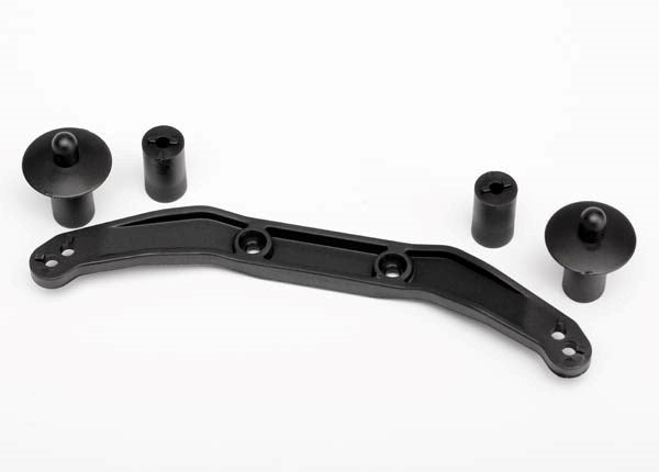 Traxxas 6815R - Body mount (1)/ body mount post (2)/ body post extensions (2) (front or rear)