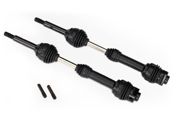 Traxxas 6852R - 2X Driveshafts Rear Steel-Spline Constant-Velocity