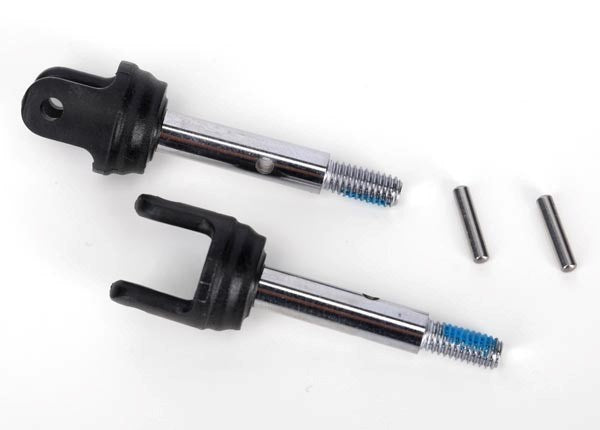 Traxxas 6853X - Stub Axles Rear Heavy Duty (2)/Pins (2)