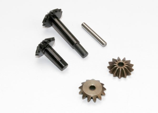 Traxxas 6883 - Gear set center differential (output gears (2)/ spider gears (2)/ spider gear shaft)