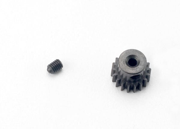 Traxxas 7041 - Gear 18-T pinion (48-pitch 2.3mm shaft)/ set screw