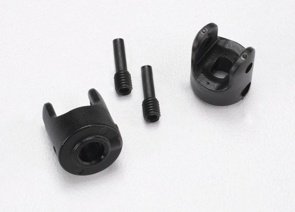 Traxxas 7057 - Yokes differential and transmission (2)/ 3x10mm screw pin (2)