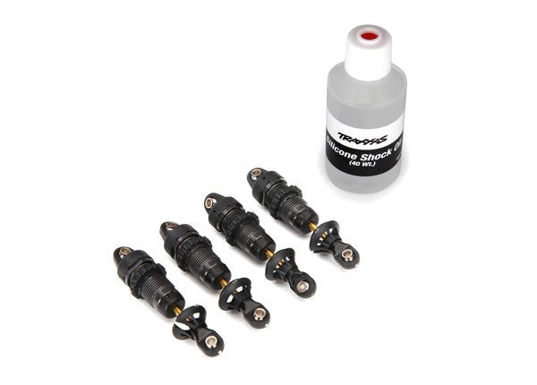 Traxxas 7061X - Shocks Gtr Hard Anodized Teflon-Coated Bodies With Ti