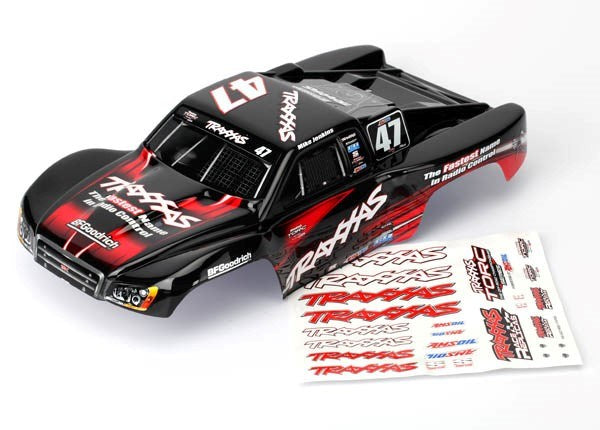 Traxxas 7085 - Body Mike Jenkins #47 1/16 Slash (Painted Decals Applied)