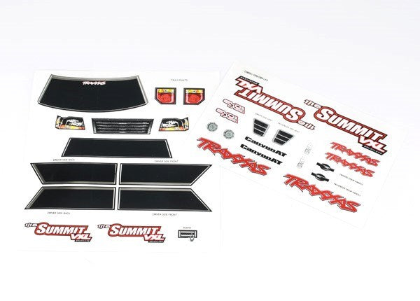 Traxxas 7213 - Decal sheets 1/16th Summit