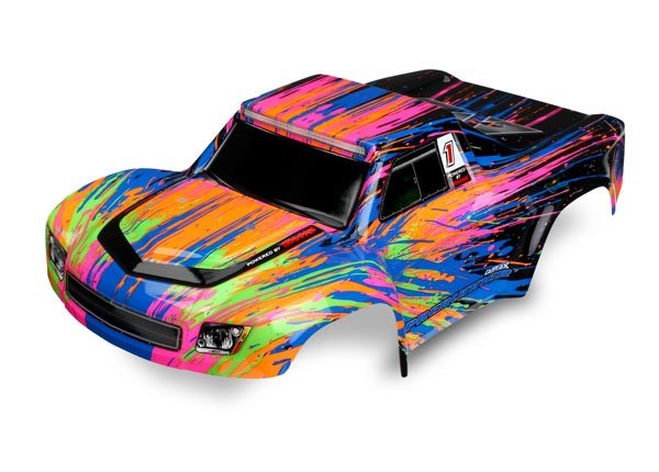 Traxxas 7620 - Body Latrax Desert Prerunner Color Burst (Painted)/ Decals