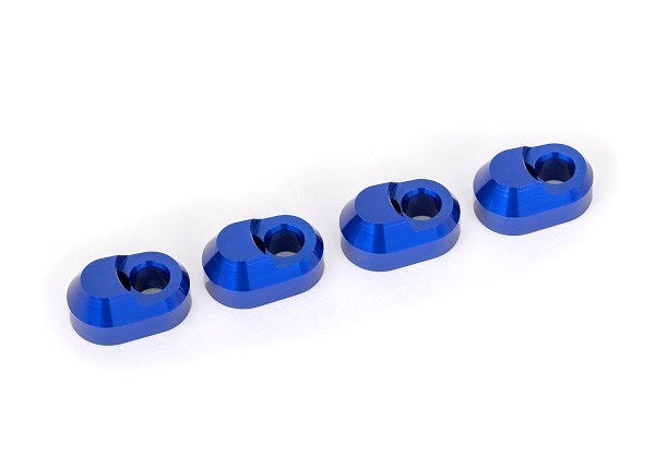 Traxxas 7743 Suspension pin retainer 6061-T6 aluminum (blue-anodized) (4)