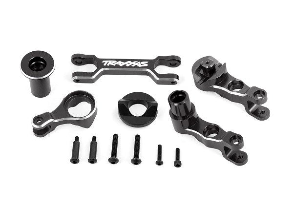 Traxxas 7746 Steering bellcranks / draglink (6061-T6 aluminum gray-anodized)