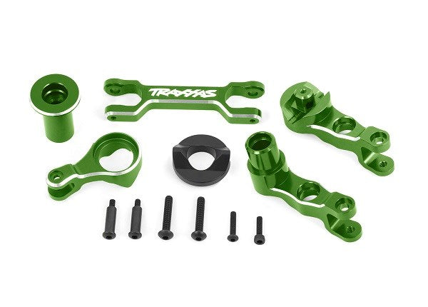 Traxxas 7746 Steering bellcranks / draglink (6061-T6 aluminum green-anodized)