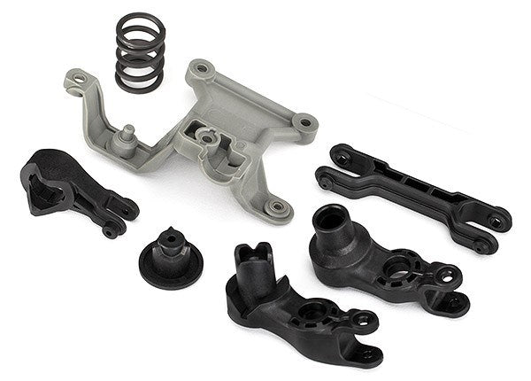 Traxxas 7746 - Steering Bellcranks/ Bellcrank Support/Servo Saver/ Servo saver spring/ draglink/ 3x20mm shoulder screws (2)