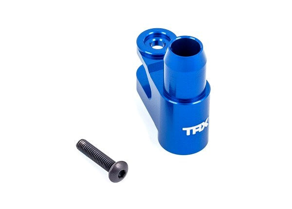 Traxxas 7747 Servo horn steering 6061-T6 aluminum (blue-anodized)