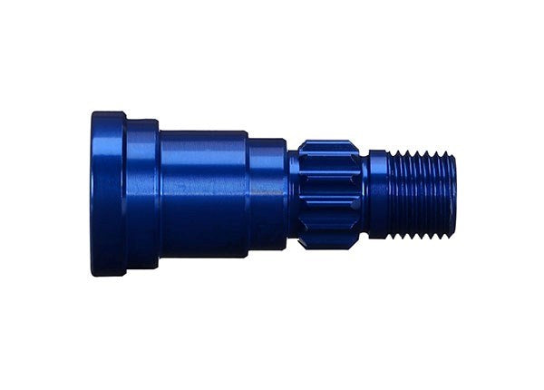 Traxxas 7768 - Stub axle aluminum (blue-anodized) (1) (for use only with #7750X driveshaft)