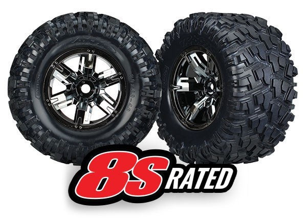 Traxxas 7772A -  Tires & Wheels Assembled Glued