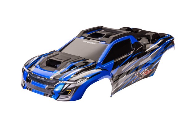 Traxxas 7812A Body XRT blue (painted decals applied)