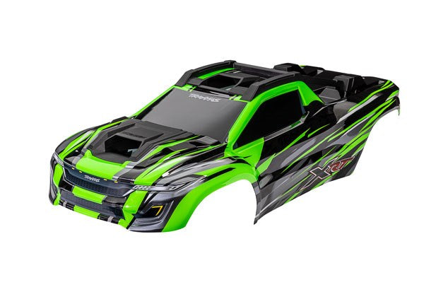 Traxxas 7812G Body XRT green (painted decals applied)