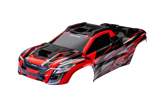 Traxxas 7812R Body XRT red (painted decals applied)