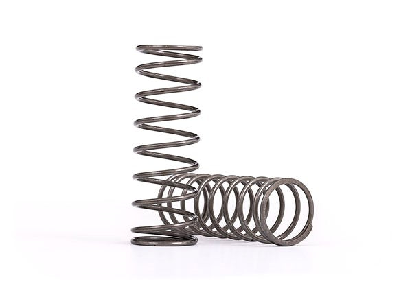 Traxxas 7841 Springs shock medium (natural finish) (GTX) (2.599 rate white stripe) (2)