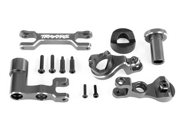 Traxxas 7843 Steering bellcranks / draglink (6061-T6 aluminum gray-anodized)