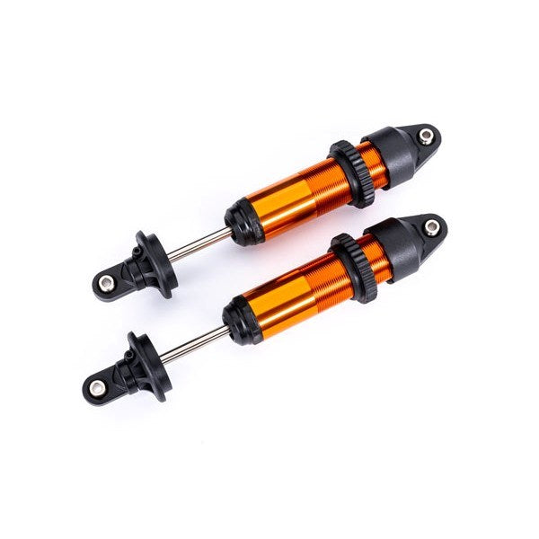 Traxxas 7861T - Shocks GTX medium (aluminum orange-anodized) (fully assembled w/o springs) (2)