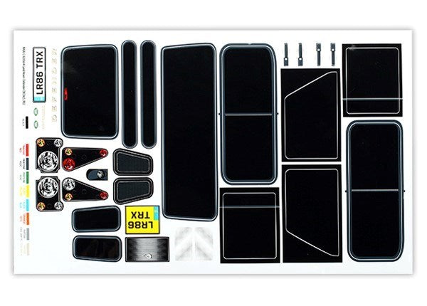 Traxxas 8012 - Decals Land Rover Defender