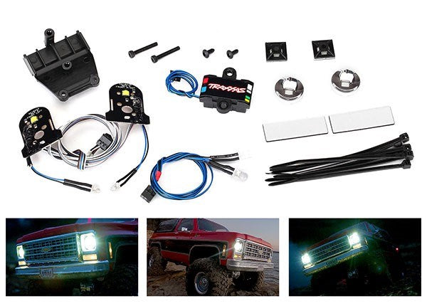 Traxxas 8039 LED light set Fits 1979 Blazer body and requires #8028 power supply.