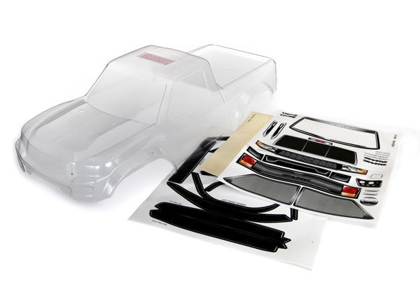 Traxxas 8111 Body TRX-4 Sport (clear trimmed requires painting)/ window masks/ decal sheet