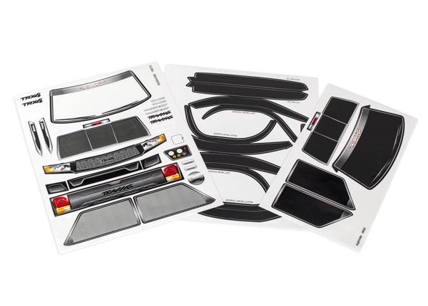 Traxxas 8113 Decal sheet TRX-4 Sport