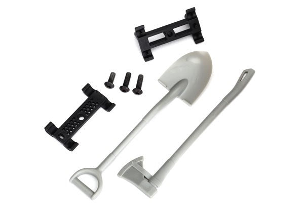 Traxxas 8122 Shovel/ axe/ accessory mount/ mounting hardware