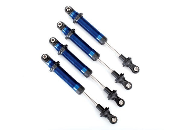 Traxxas 8160X - Shocks Gts Aluminum (Blue-Anodized) (Assembled Without Springs) (4)