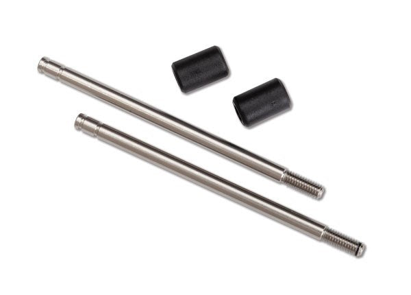 Traxxas 8161 - Shock shaft 3x57mm (GTS) (2) (includes bump stops) (for use with TRX-4 Long Arm Lift Kit)