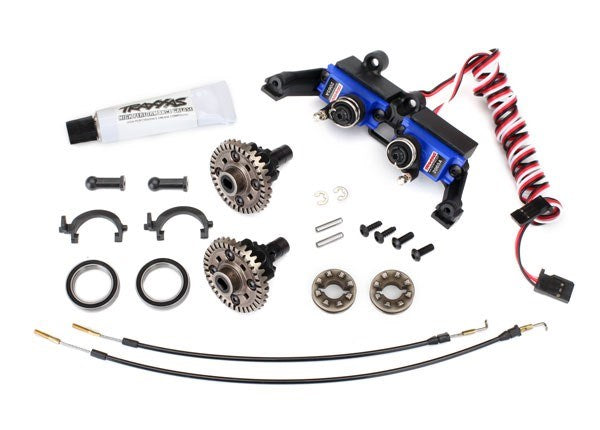 Traxxas 8195 Differential locking front and rear (assembled) (includes T-Lock cables and servo)