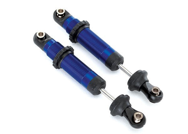 Traxxas 8260A - Shocks Gts Aluminum (Blue-Anodized) (Assembled With Spring Retainers) (2)
