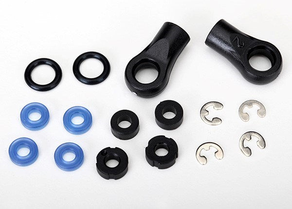 Traxxas 8262 - Rebuild kit TRX-4 shocks (x-rings o-rings pistons bushings e clips rod ends and travel limiters)